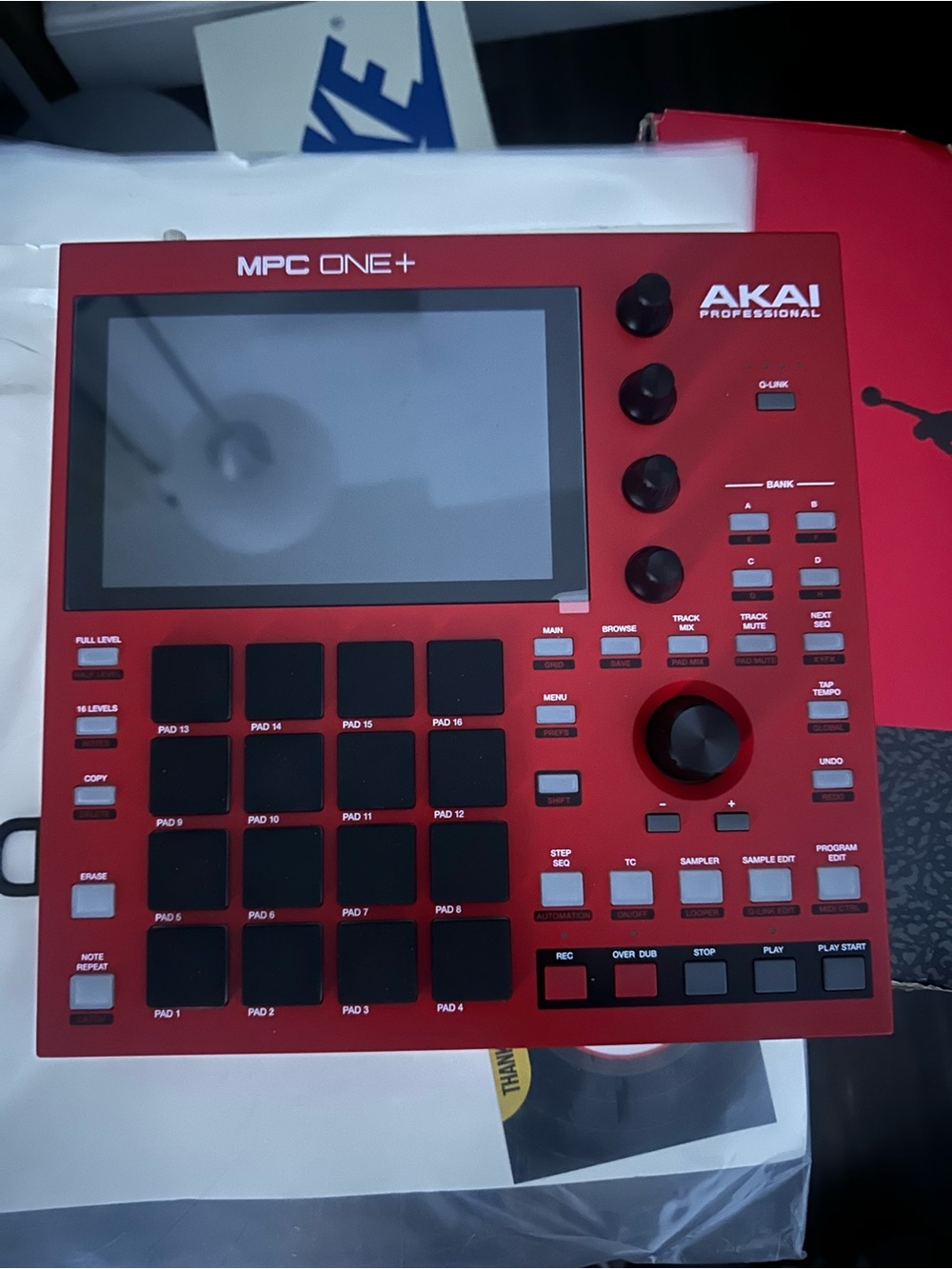MPC One+ Red Music Production Controller